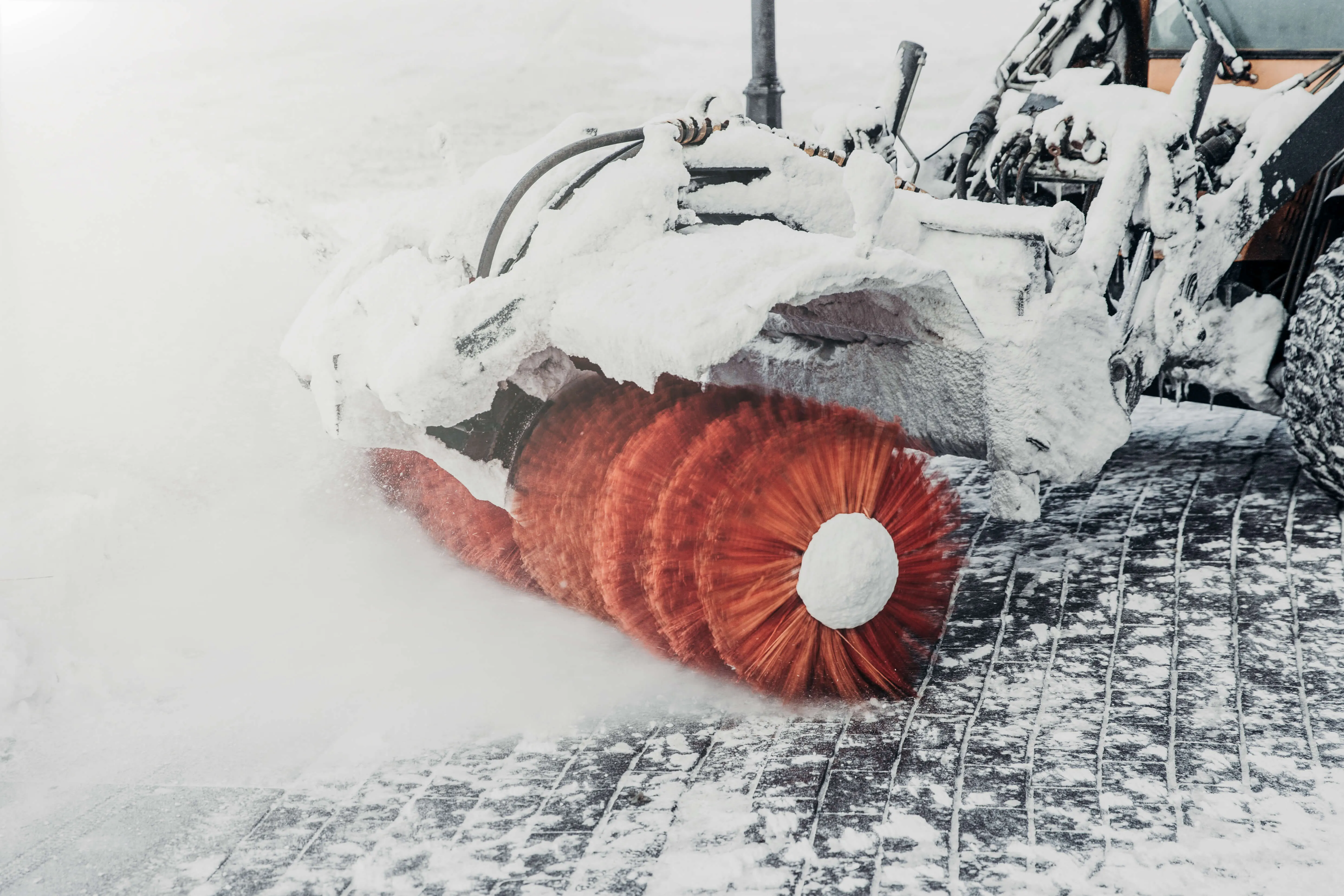 tractor-cleans-road-from-snow-after-blizzard